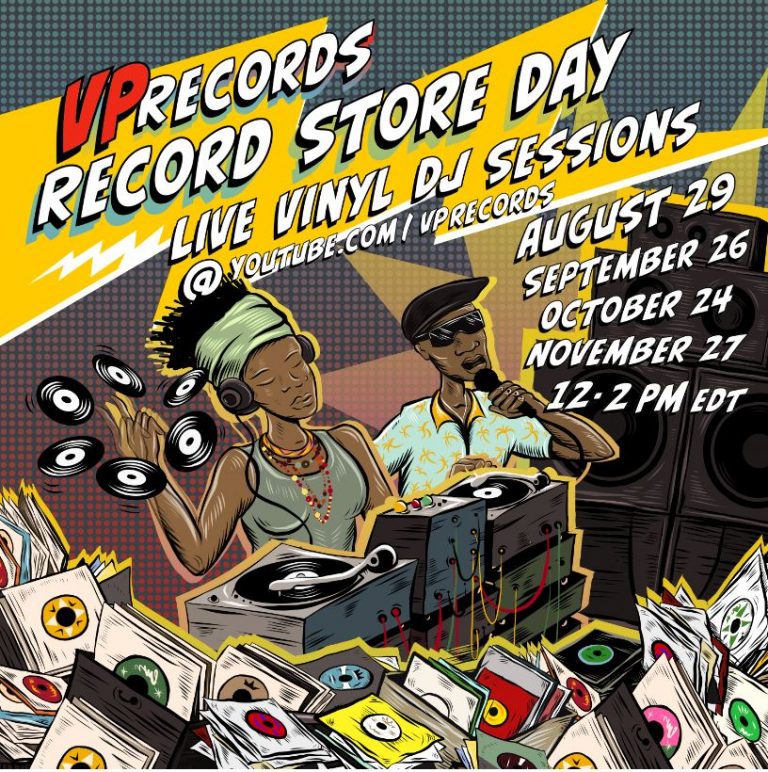 VP RECORD RECORDS HAS RESCHEDULED THE ANNUAL “RECORD SHOP DAY” TO START